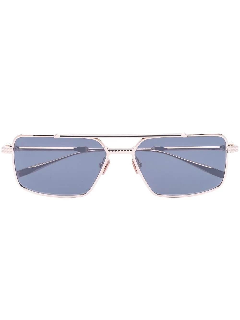 

Солнцезащитные очки в квадратной оправе VALENTINO GARAVANI EYEWEAR, золотой