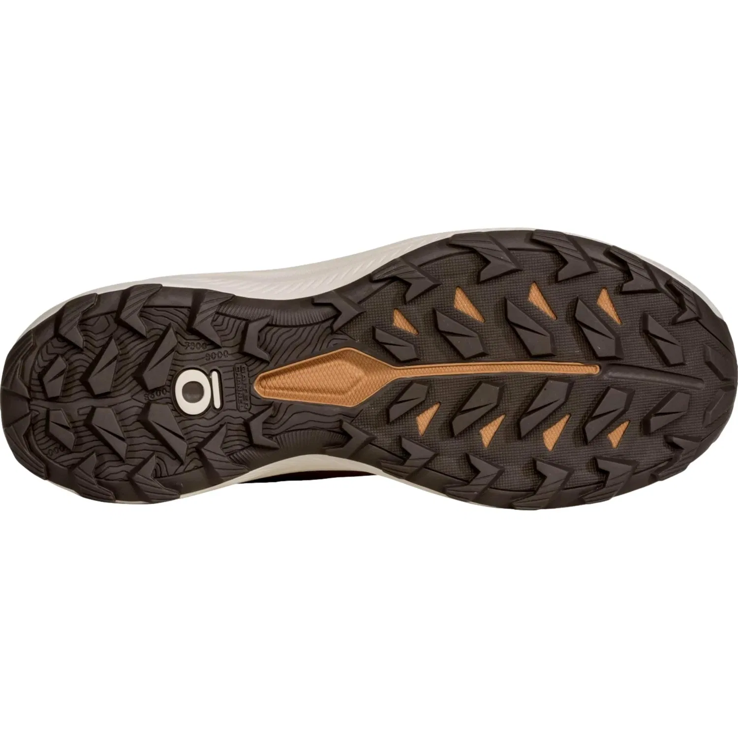 Men's Oboz Katabatic LT Mid GTX Saddle 46101, коричневый — фото 4