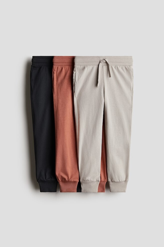 

3 упаковки спортивных штанов H&M, серый