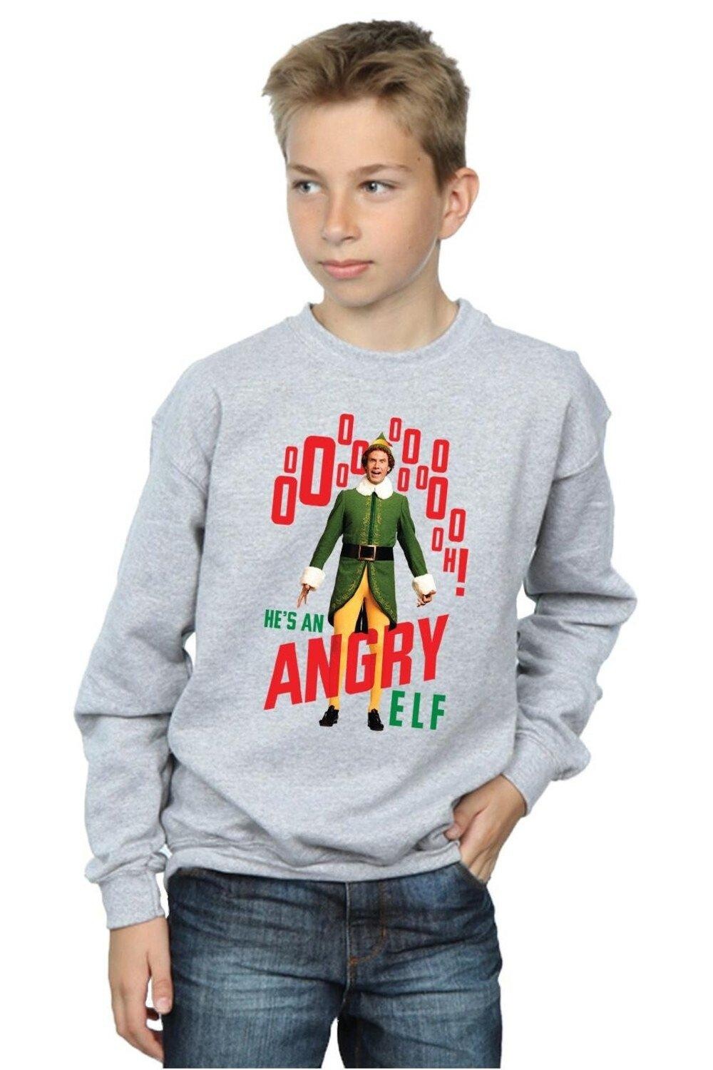 

Злая толстовка Elf, серый