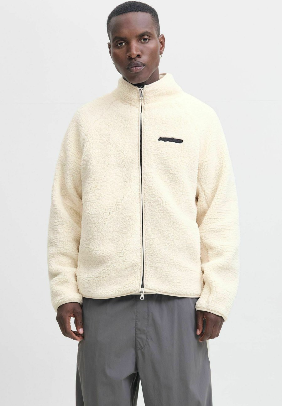 

Флисовая куртка Jack & Jones TEDDYFELL , Moonbeam/Off-White
