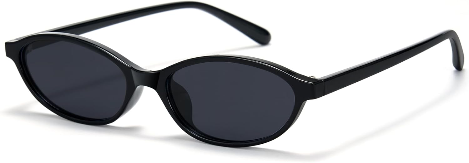 

Солнцезащитные очки Cyxus для женщин и мужчин, модные солнцезащитные очки с защитой от УФ-излучения для активного отдыха, модель 1293 (ярко-черная оправа, серые линзы), Bright Black Frame Grey Lens