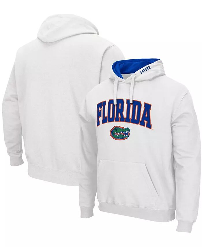 

Мужская толстовка с капюшоном Florida Gators Arch Logo 3.0 Colosseum, белый