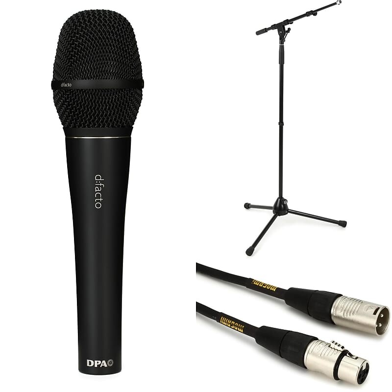 

Конденсаторный микрофон DPA 4018V-B-B01 d:facto Supercardioid Wired Dynamic Microphone with Top Boost