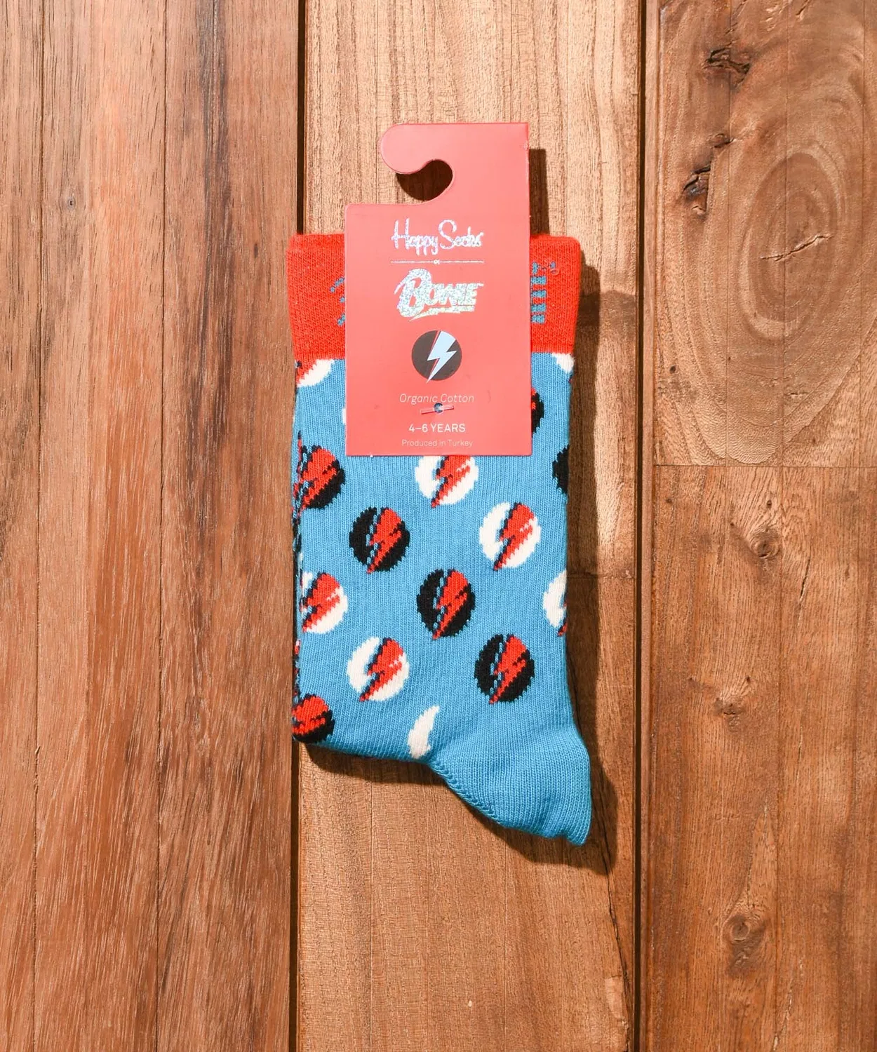 Носки детские Happy Socks x David Bowie, набор, разноцветные