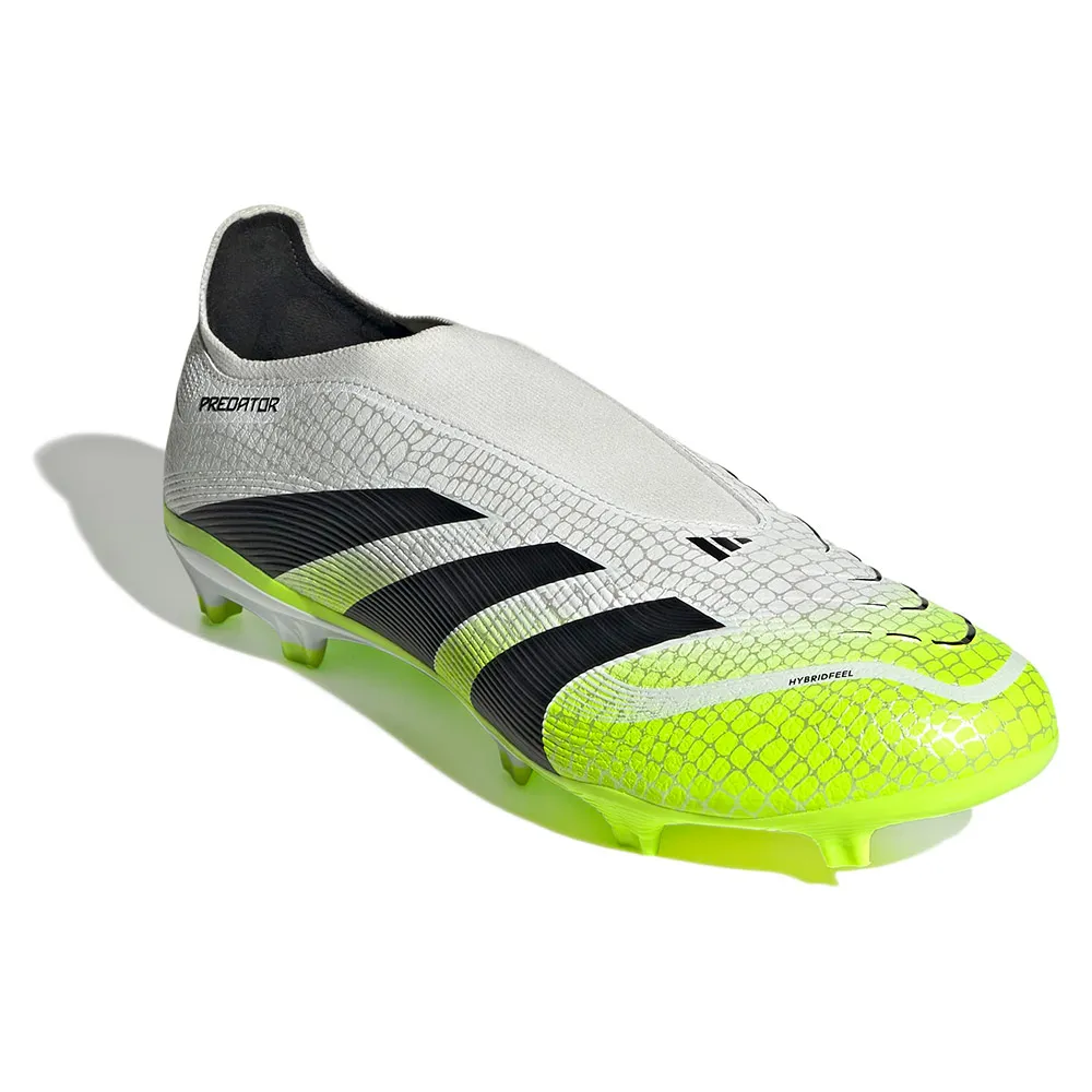 Футбольные бутсы adidas Predator League Laceless FG/MG, белый — фото 4