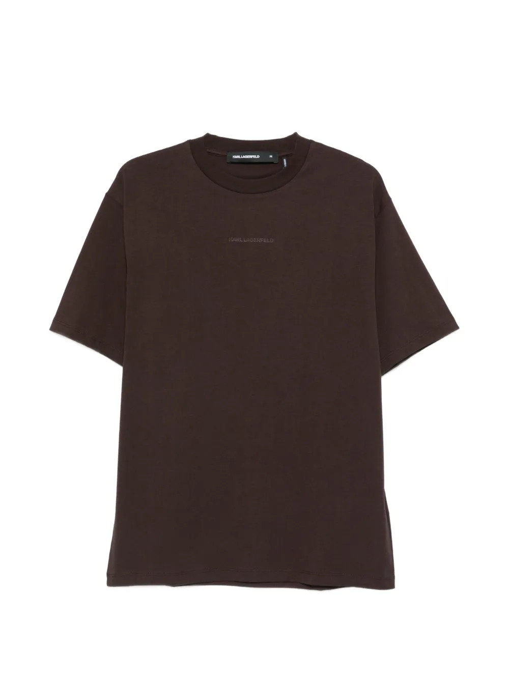 

Футболка с логотипом Karl Lagerfeld, коричневый