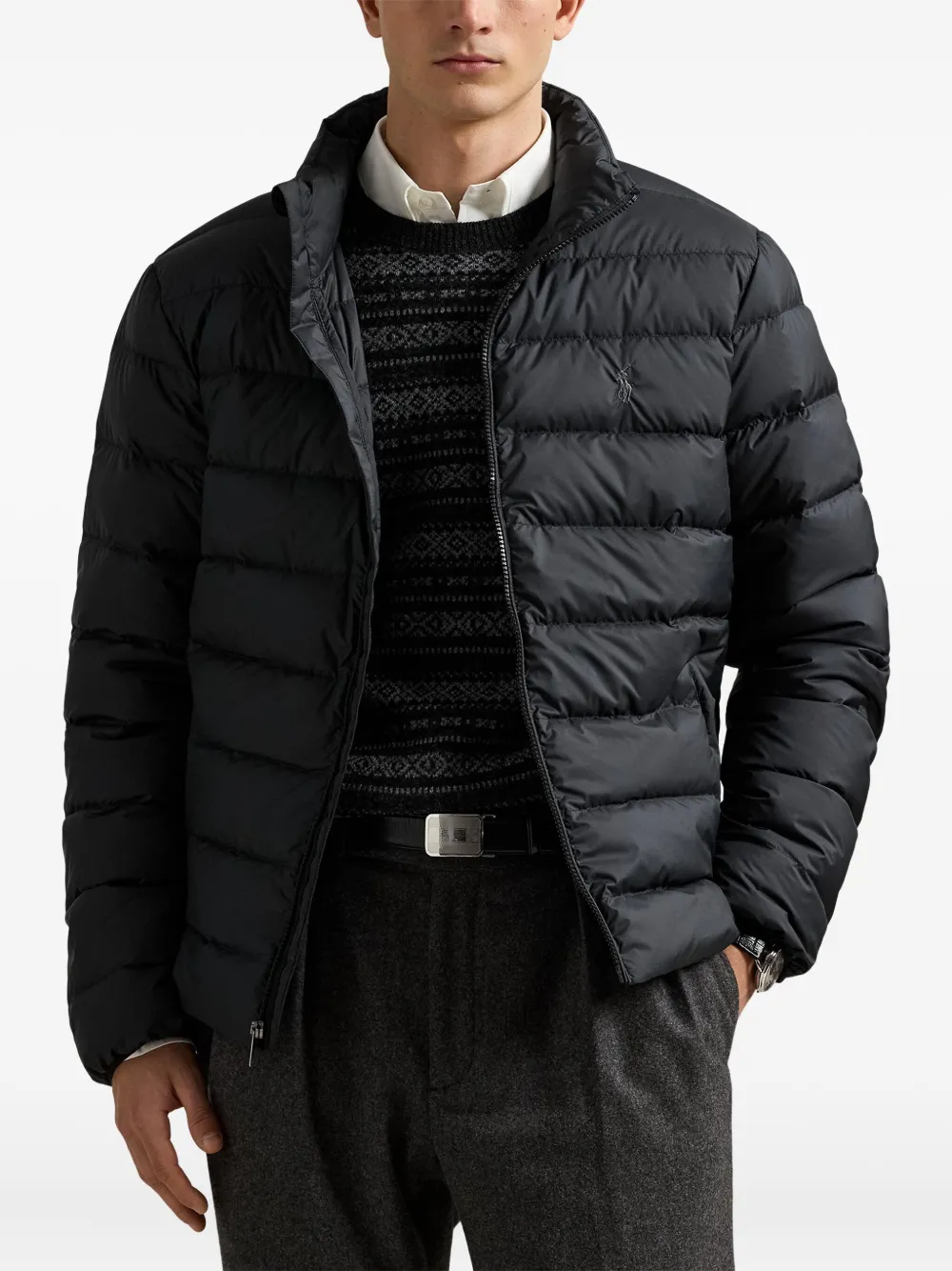 Пуховик Polo Ralph Lauren Het Opvouwbare Colden, черный