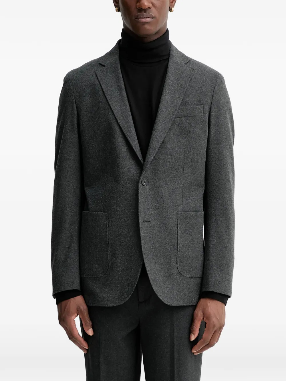 

Костюм с карманами с клапанами и пуговицами Marc O'Polo, серый