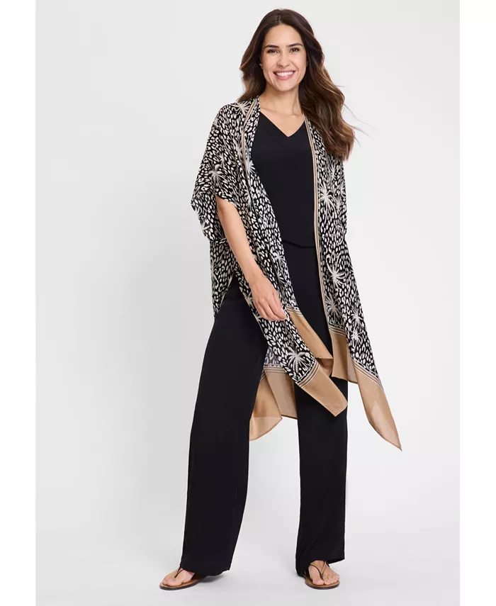 

Шарф Tropic Mix Print Duster Olsen, черный