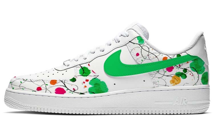 

Кроссовки Nike Air Force 1 Skateboard Shoes Men Low-Top White Black, белый