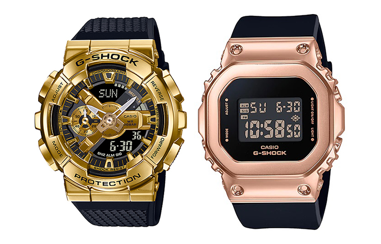 

Унисекс парные часы серии Black CASIO