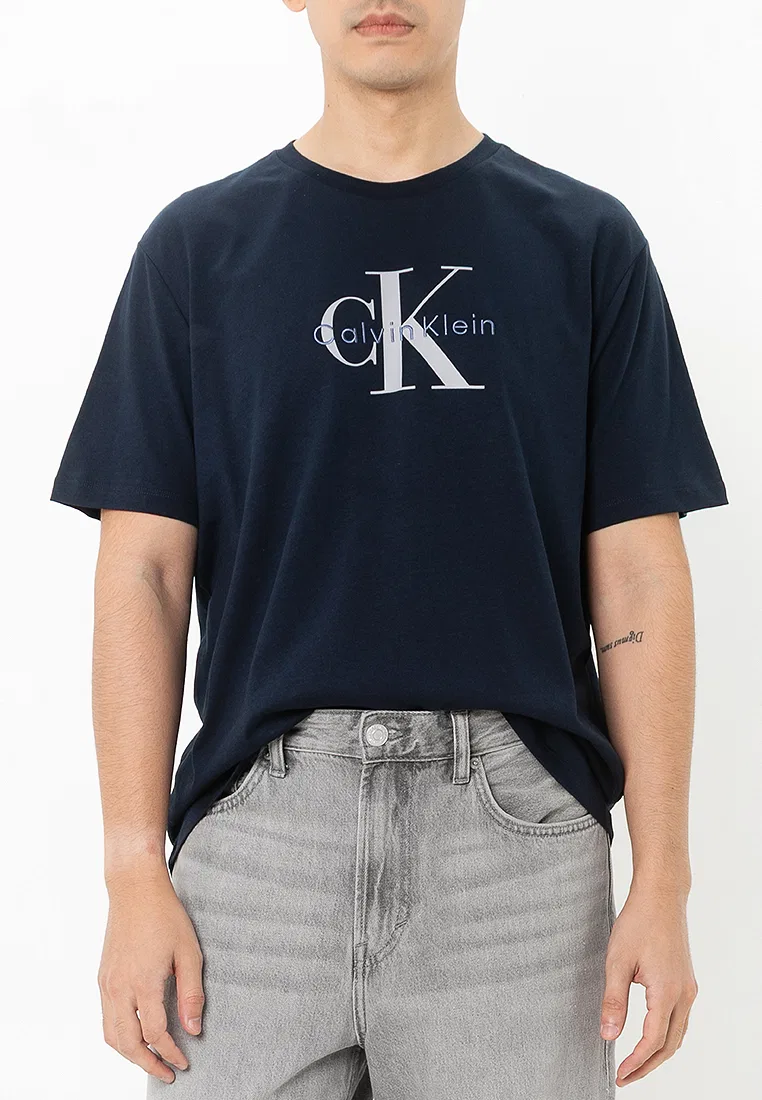 Футболка с логотипом, Calvin Klein Jeans, темный сапфир