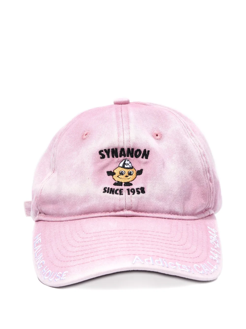 

Бейсболка с эффектом состаренности Paly, розовый