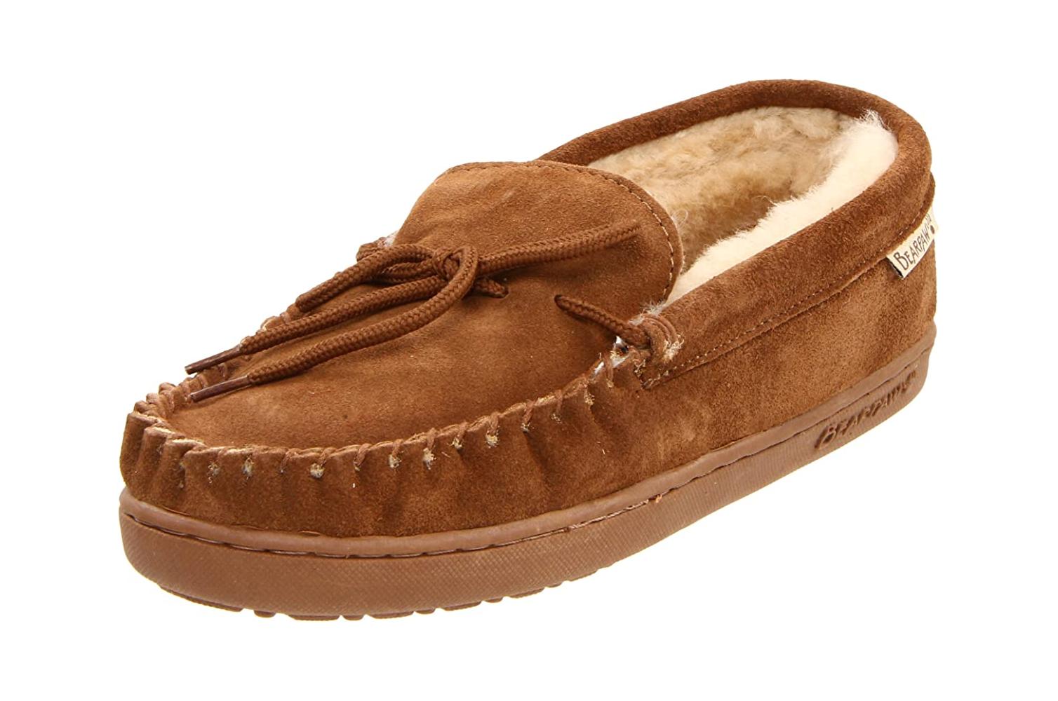 

Тапочки BEARPAW Mens Moc II, коричневый