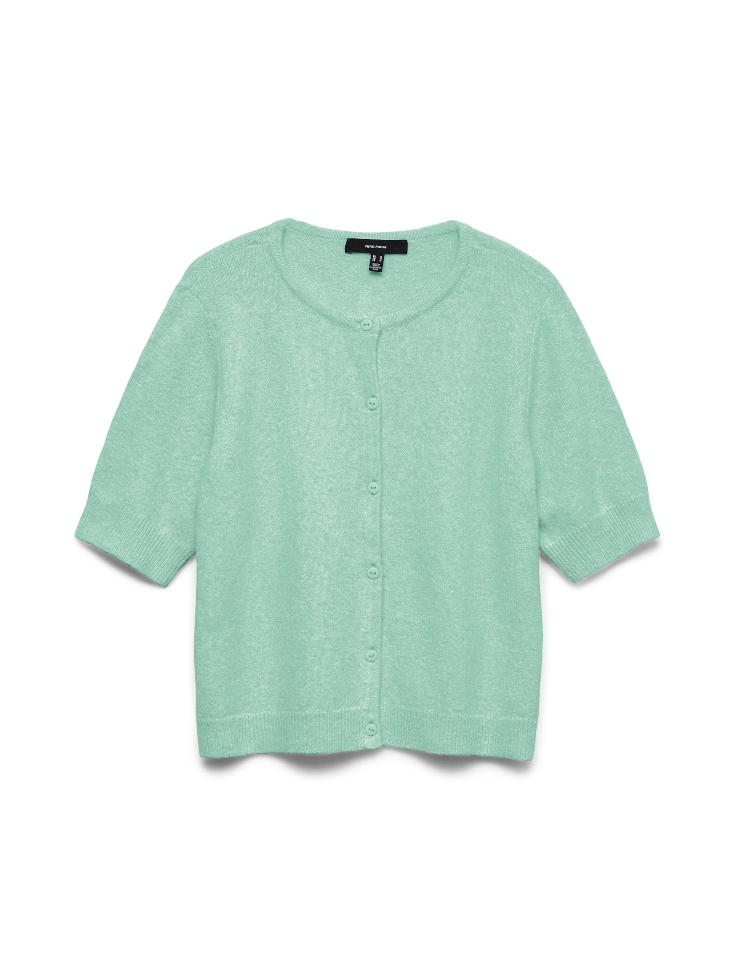 

VERO MODA Кардиган 'VMDoffy' вязаный в цвете Mint