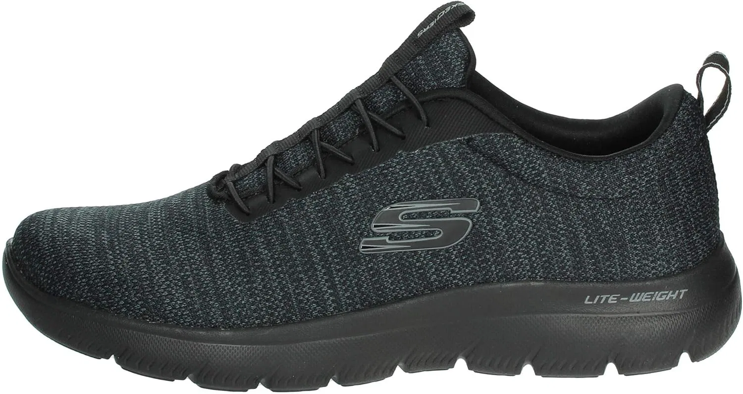 Мужские кроссовки Skechers, спортивная обувь, Black