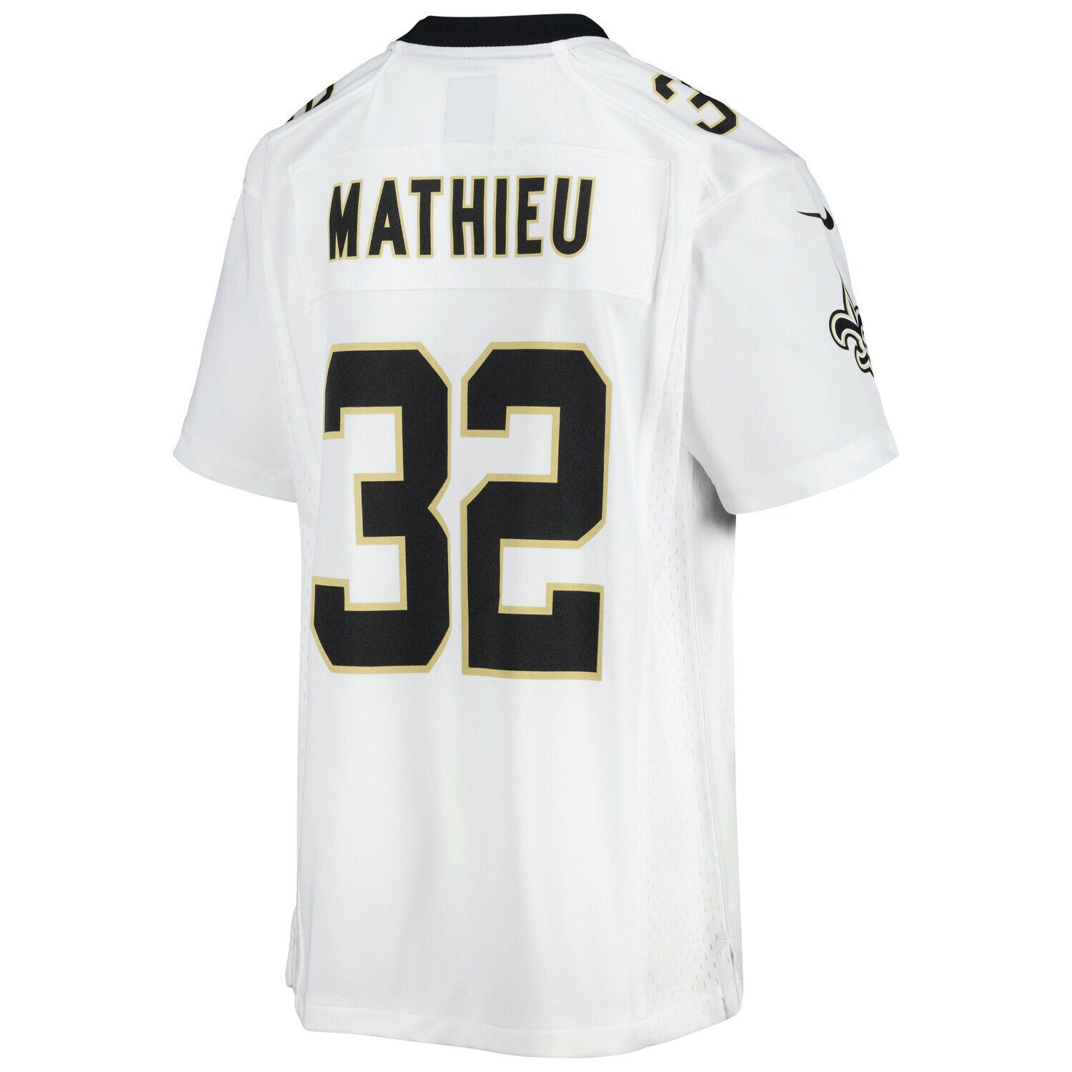 Молодежная игровая майка Nike Tyrann Mathieu White New Orleans Saints Nike — фото 3