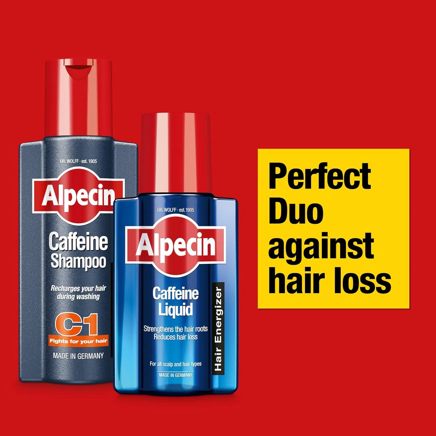 Набор кофеинового шампуня и лосьона Alpecin Alpecin — фото 2