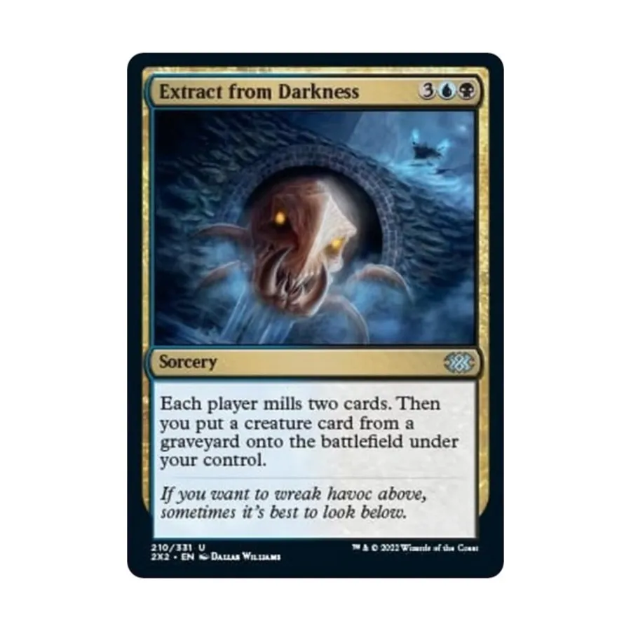 

CCG Экстракт из тьмы (U), MTG - Double Masters 2022