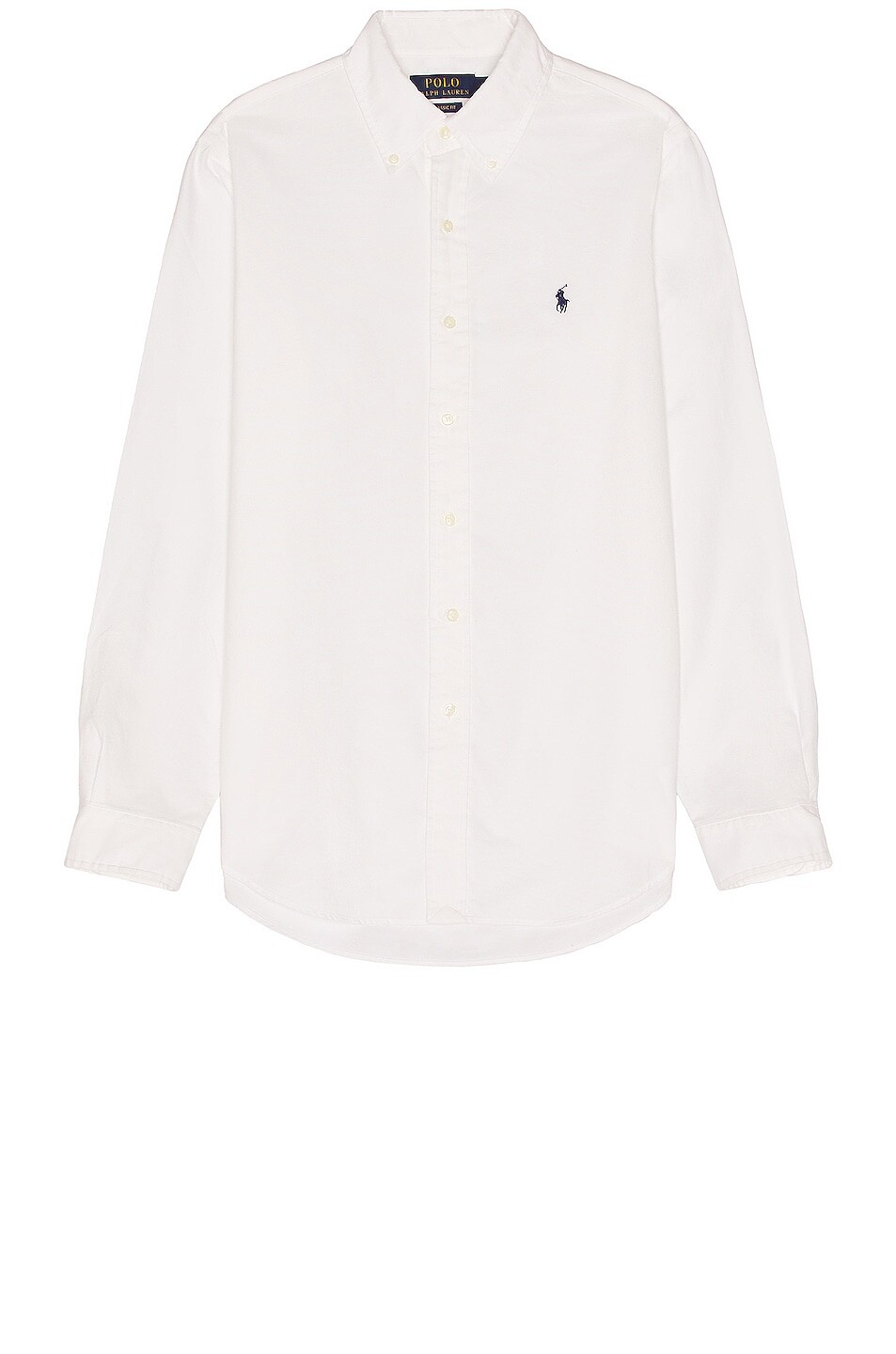 

Рубашка Polo Ralph Lauren Garment Dyed Oxford, белый