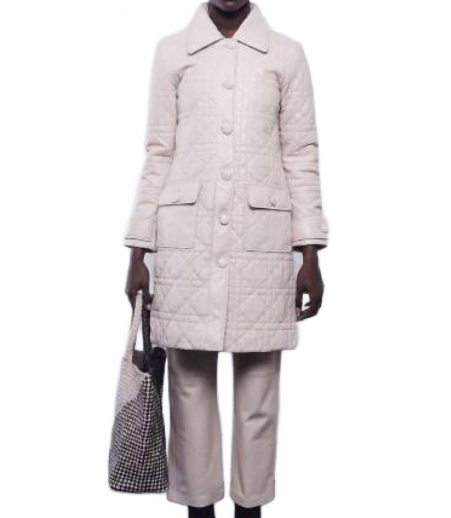 

DEA Кожаное пальто Marmont телесного цвета