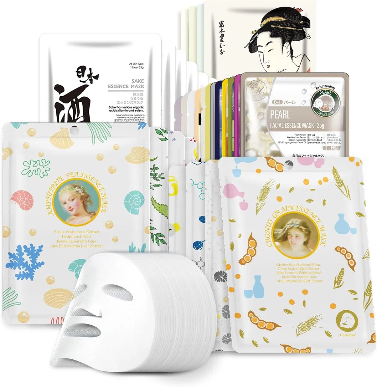 Маска для лица Itomato Life — MITOMO Goddess Face Pack, , увлажняющая, коллаген, аргановое масло