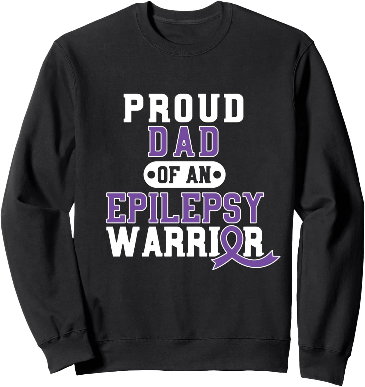 

Толстовка Proud Epilepsy Papa с фиолетовой лентой в поддержку ежемесячной акции по борьбе с эпилепсией, черная Shirtside Epilepsy, Черный, Толстовка Proud Epilepsy Papa с фиолетовой лентой в поддержку ежемесячной акции по борьбе с эпилепсией, черная Shirt