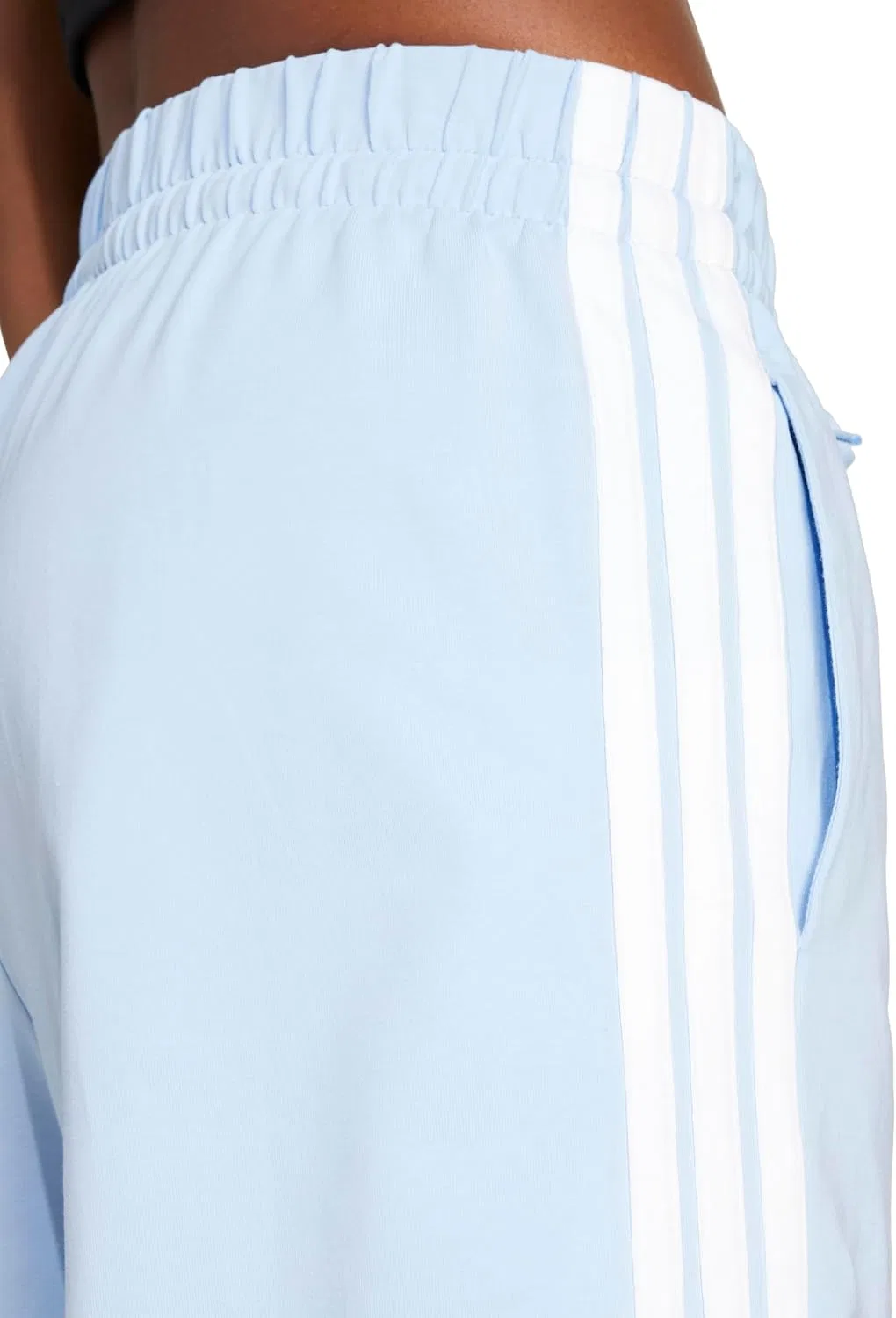 Шорты для активного отдыха adidas, 3 полоски, Blue/White — фото 4