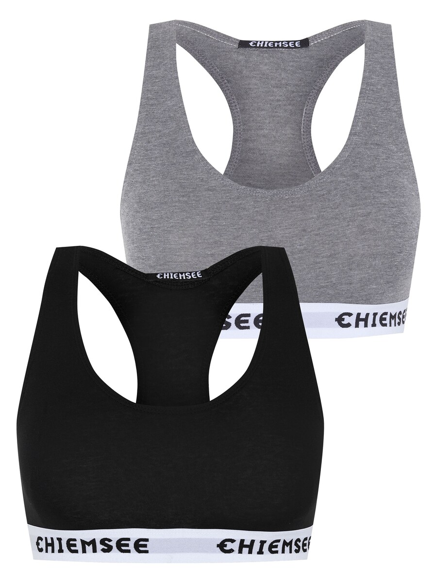 

Спортивный бюстгальтер-бралетт CHIEMSEE, цвет Light grey/Black