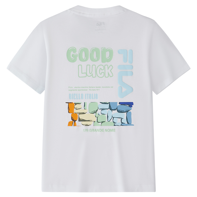 FILA KIDS Футболка x TIM LAHAN White Kids' — фото 3