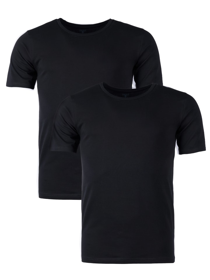 

TOP GUN Комплект из двух футболок TGUW003, черный