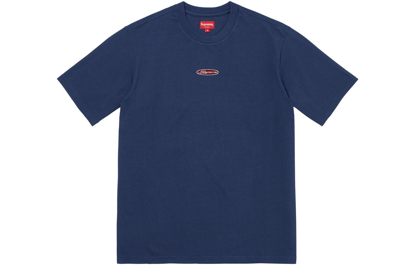 

Футболка Supreme Oval с логотипом, черный