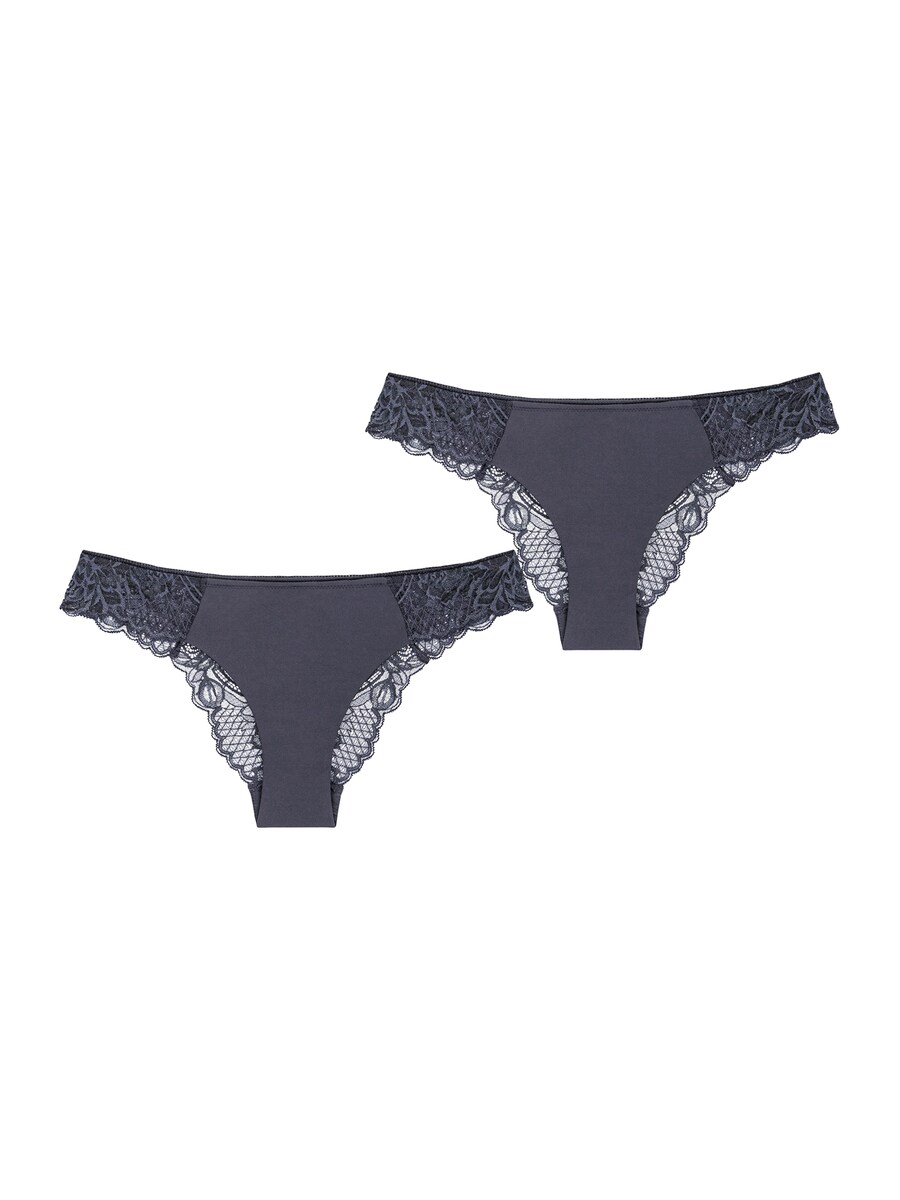 

Трусики TRIUMPH Wild Peony Florale Brazilian, темно-серый