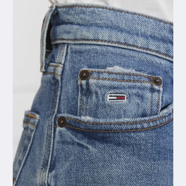 Джинсы свободного кроя Claire высокий рост Tommy Hilfiger, синий — фото 4