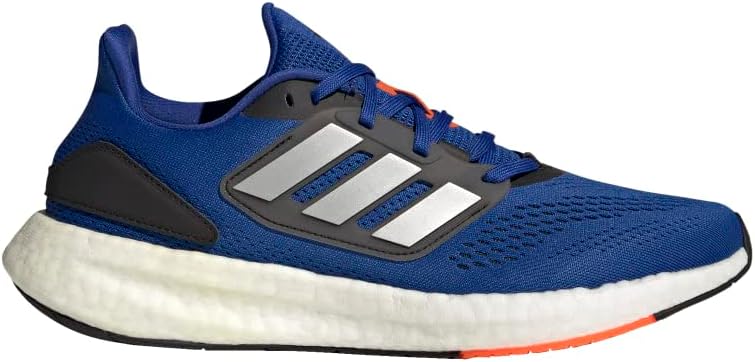 Мужские кроссовки для бега Adidas Pureboost 22, черный/синий — фото 2