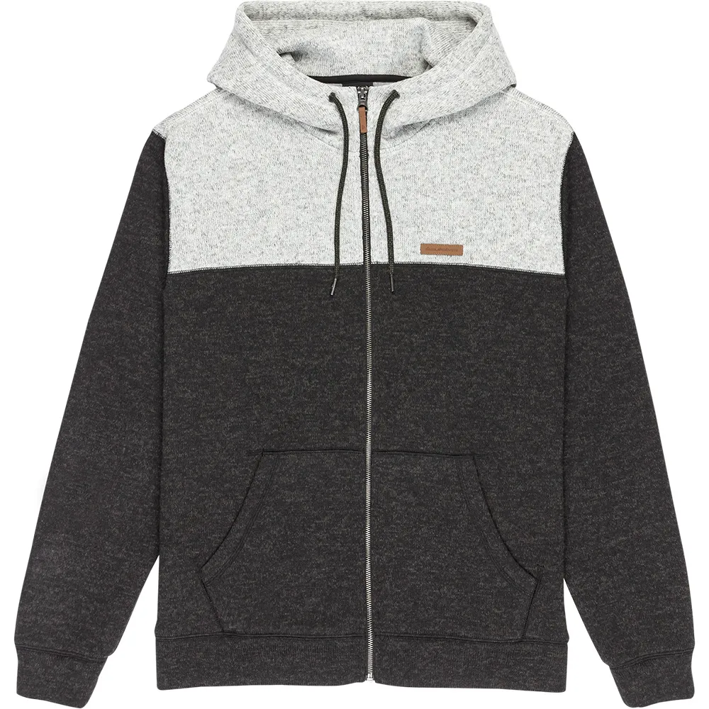 

Толстовка Quiksilver Keller Block full zip, серый