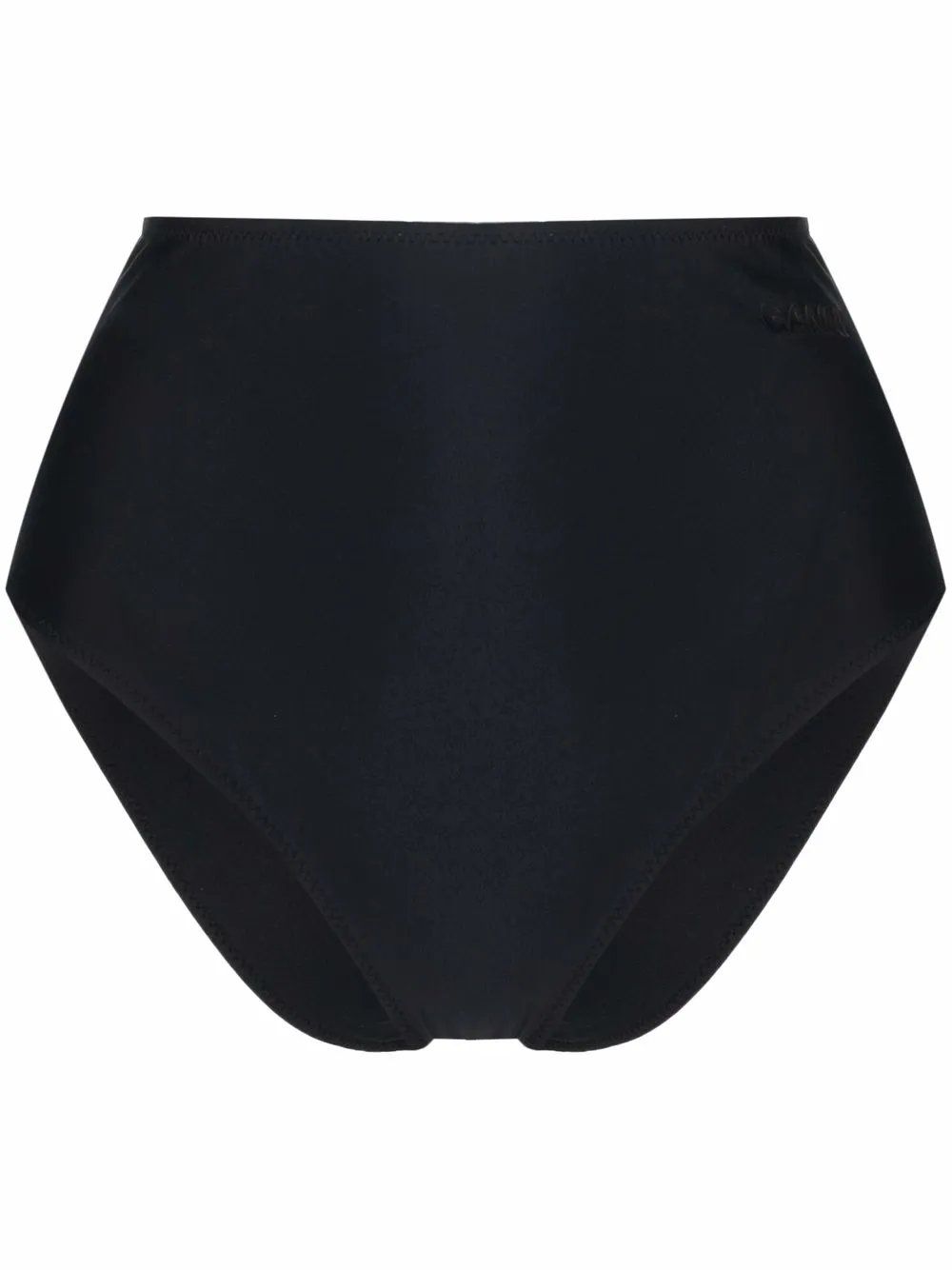 

Плавки бикини с логотипом GANNI, черный