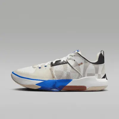 

Кроссовки Jordan One Take 5 Quai 54 Basketball Shoes, цвет Summit White/Off Noir/Burnt Sunrise/Game Royal