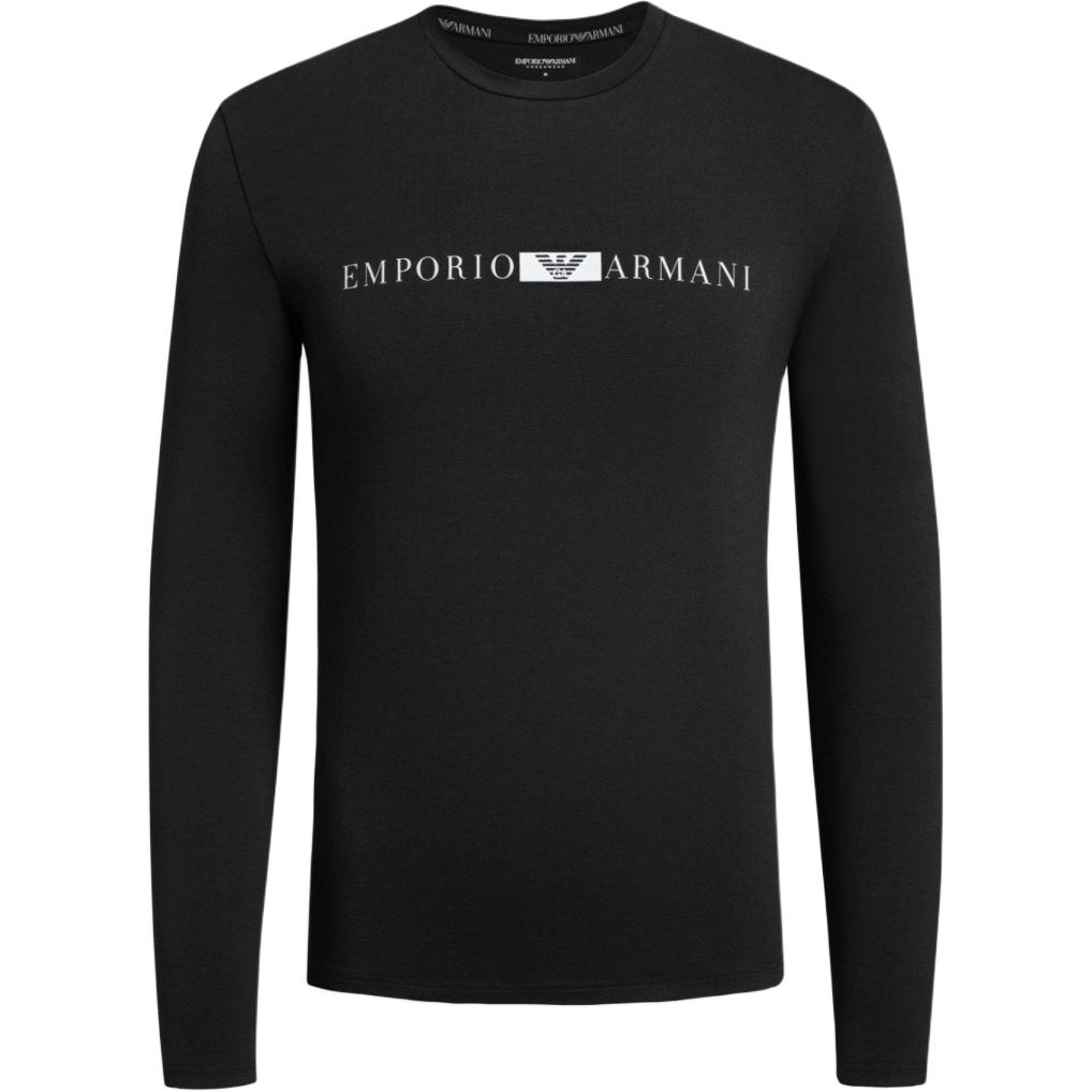 

Футболка мужская черная EMPORIO ARMANI