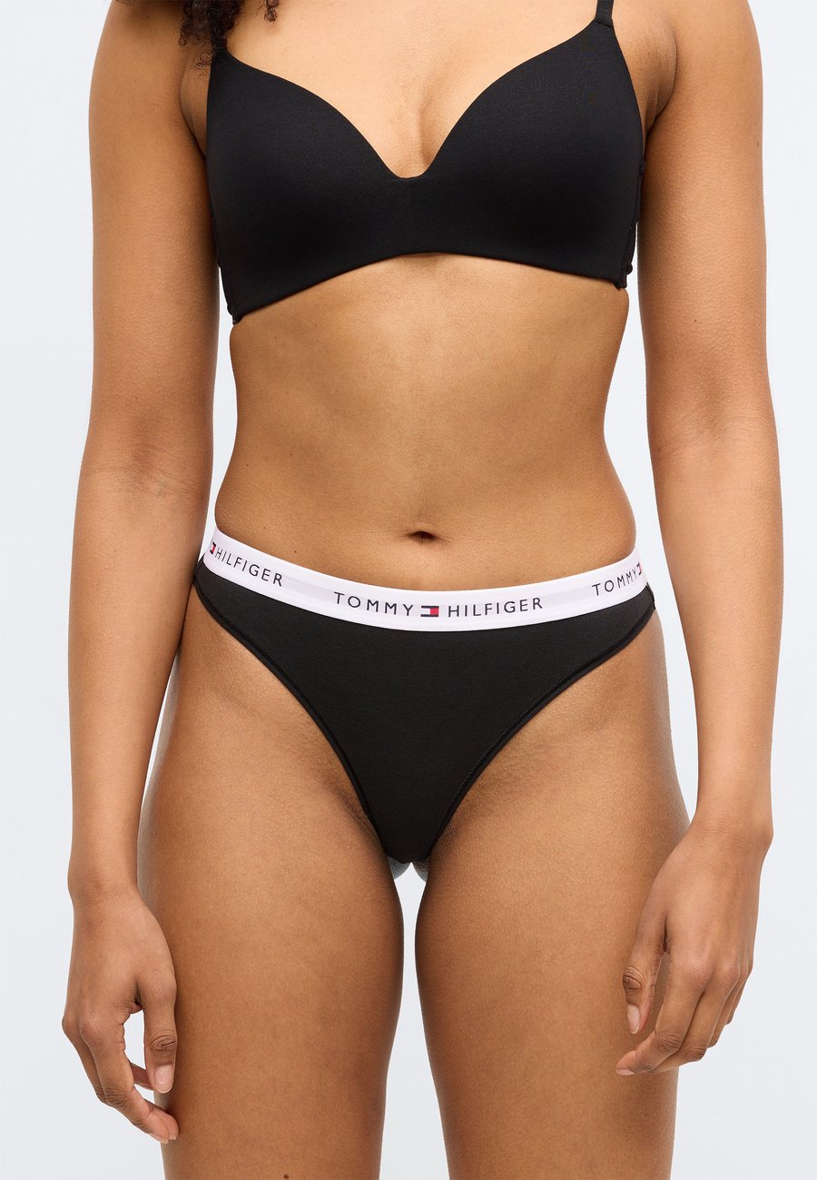 Трусы Tommy Hilfiger THONG 3 PACK, Black — фото 4