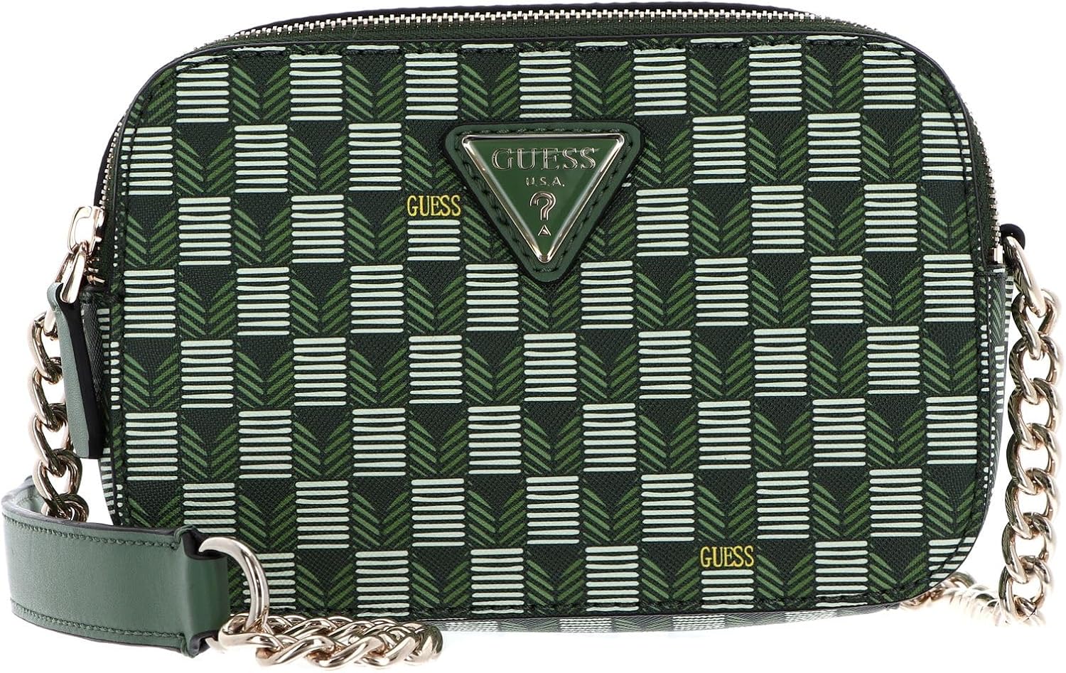 

GUESS Vikky II Кроссбоди-фотосумка, Green Logo