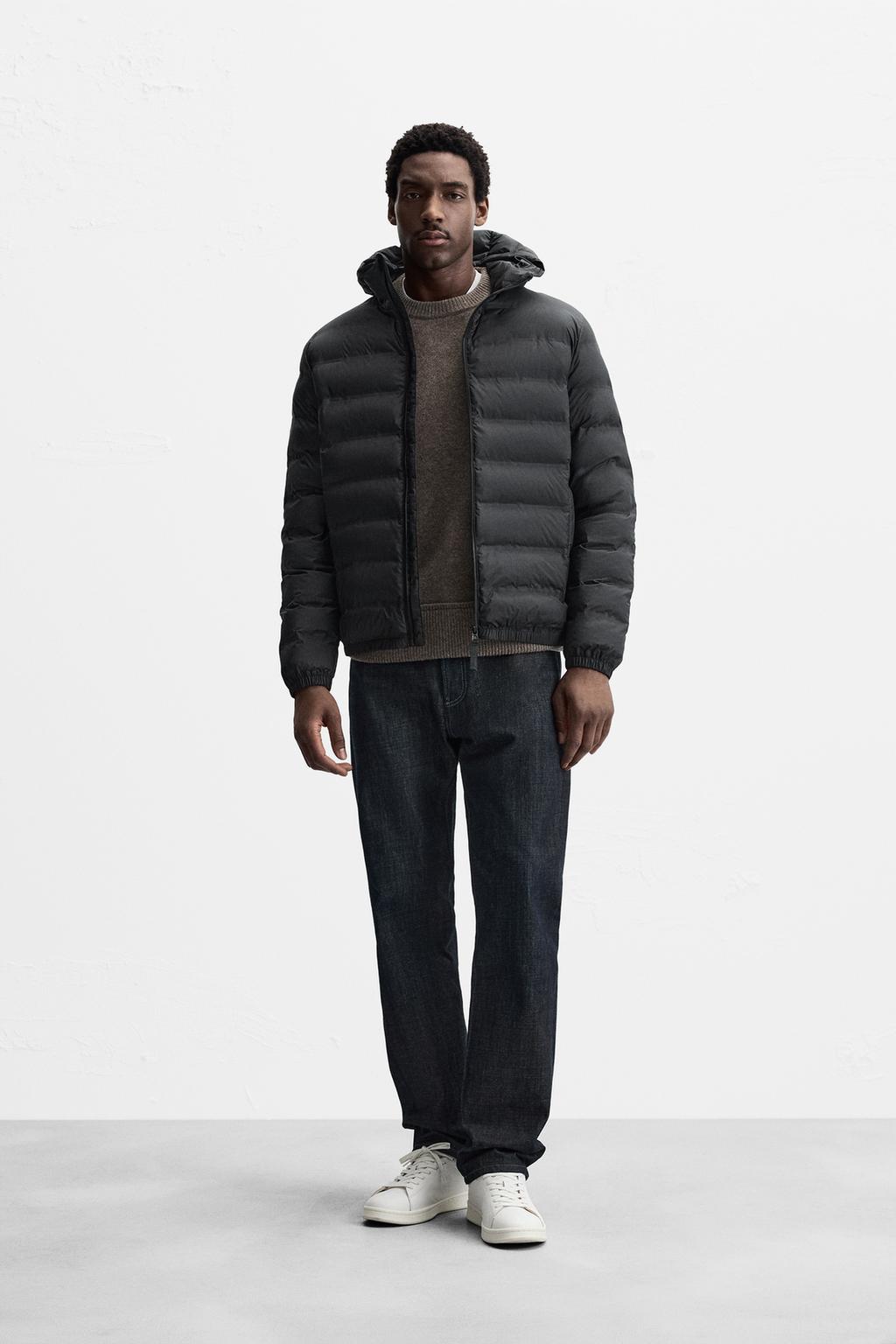 

Легкая куртка ZARA, черный