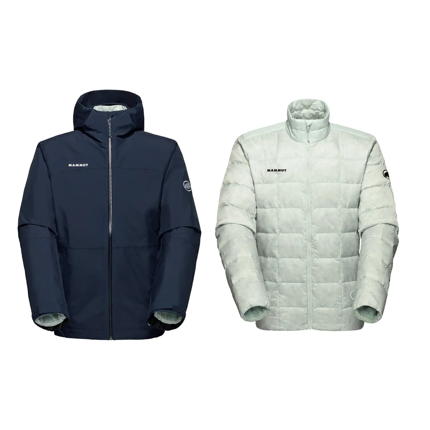 Мужская альпинистская одежда Treeline Mammut, marine-серебро sage