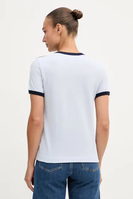 Футболка Lacoste, синяя — фото 3