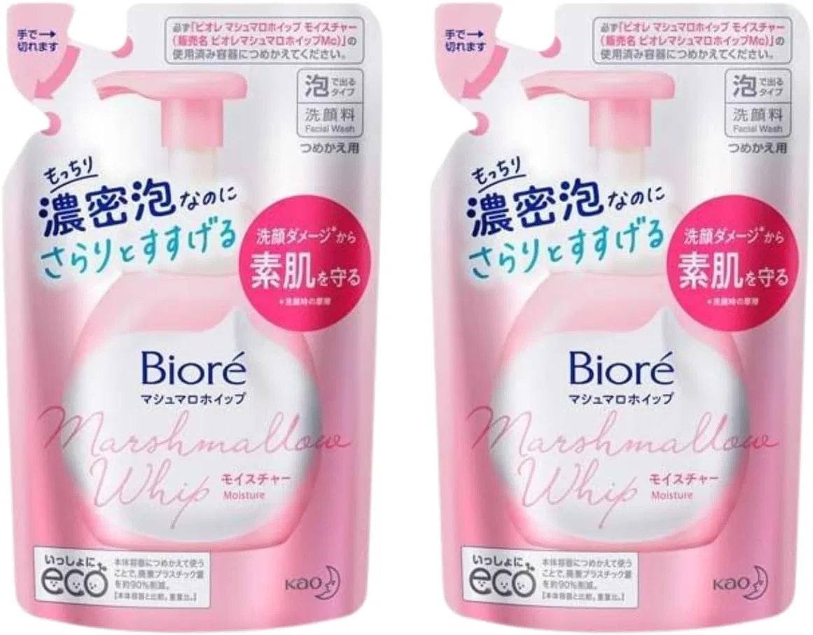 Пенка для умывания Bioré — Biore Marshmallow Whip, , ., с полотенцем TRIBIS, 130 мл