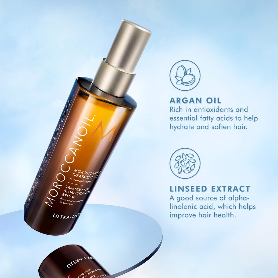 Спрей для волос Moroccanoil Treatment Hair Oil Mist Moroccanoil, 3.4oz/100ml — фото 4
