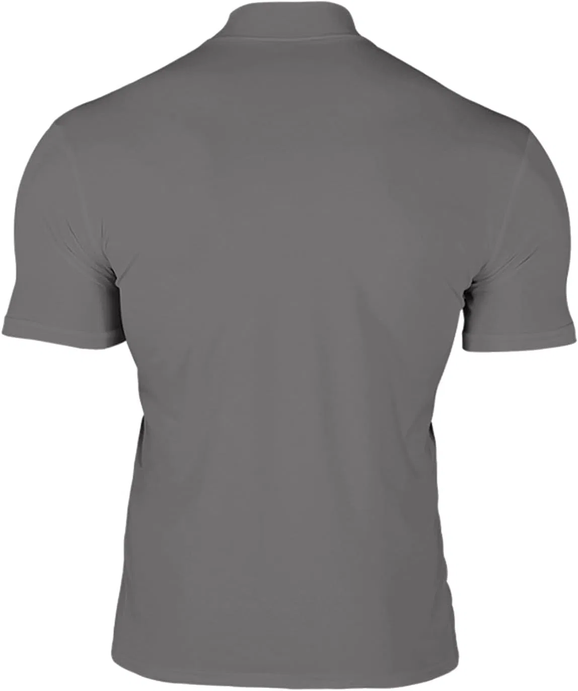 Футболка с высокой горловиной, Muscle Fit, E-grey — фото 3