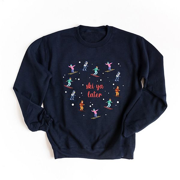 

Футболка с принтом Ski ya later heart Simply Sage Market, True Navy, Зеленый, Футболка с принтом Ski ya later heart Simply Sage Market, True Navy