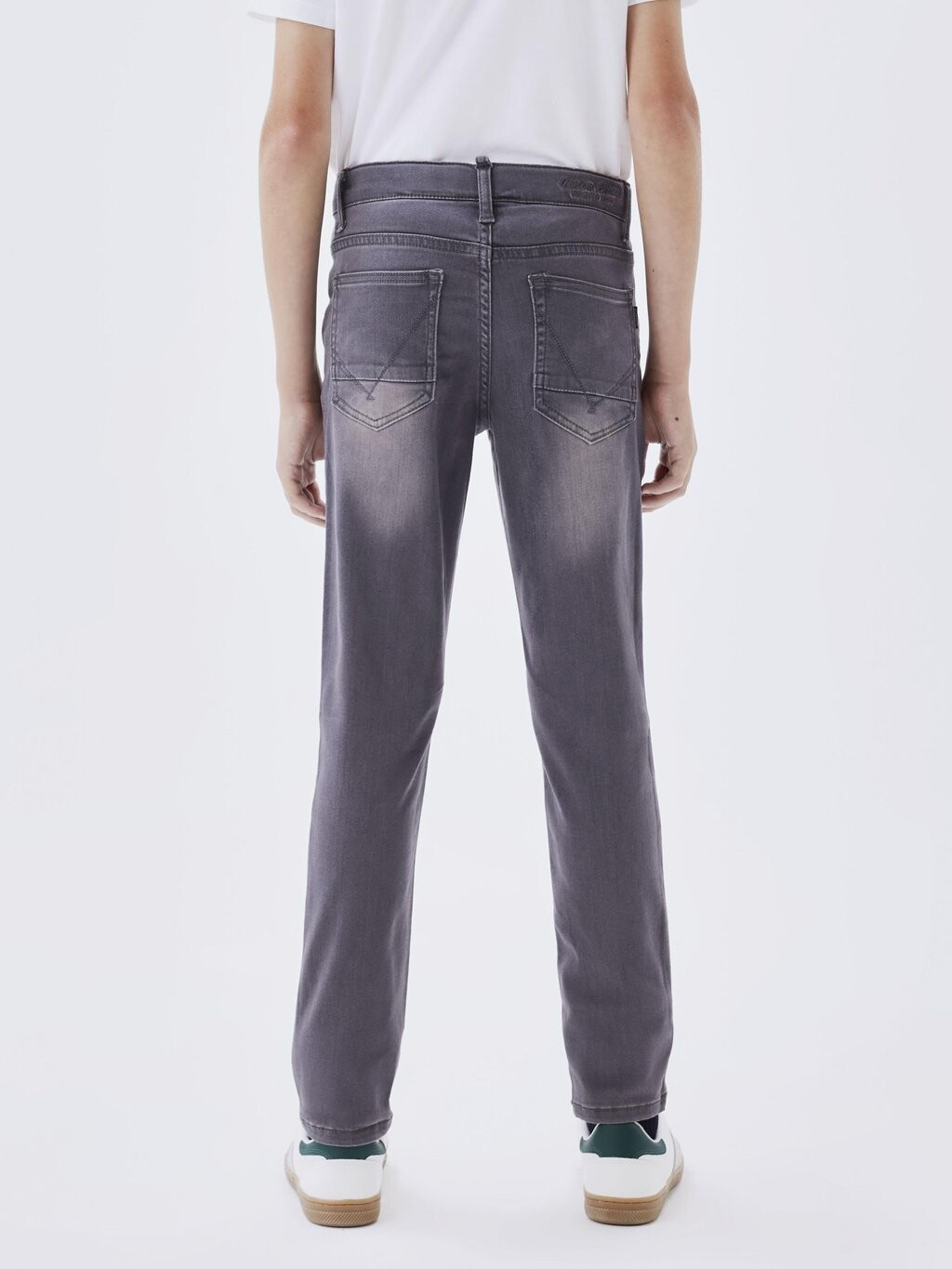 Джинсы Skinny Fit NKMTHEO PANT Name it, цвет grey denim — фото 2